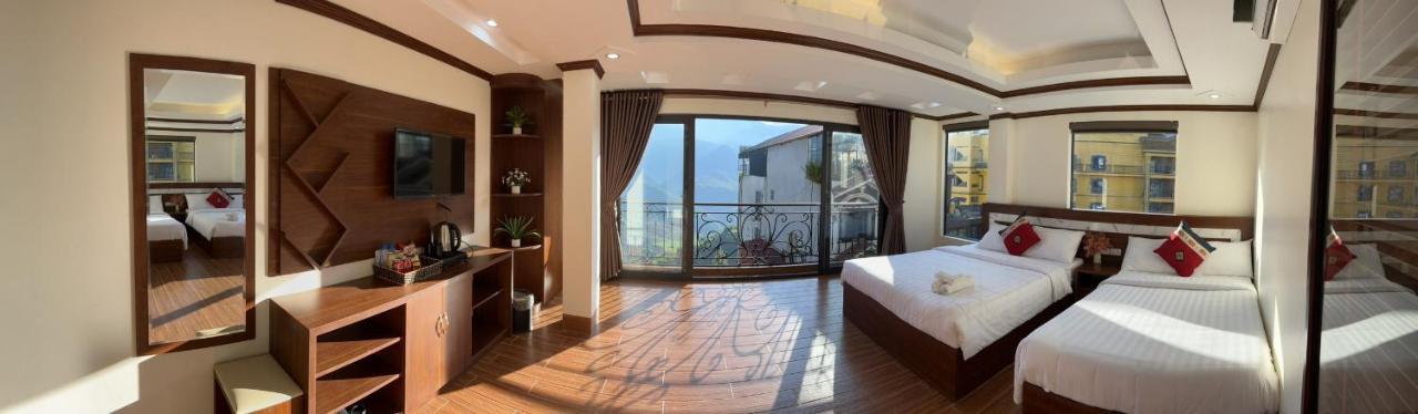 Sapa Brilliant Hotel Bagian luar foto