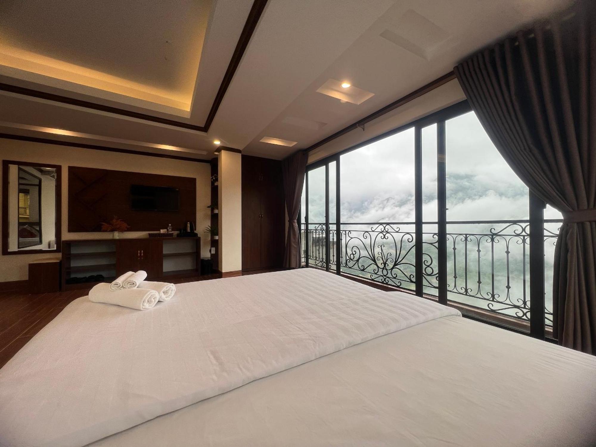 Sapa Brilliant Hotel Bagian luar foto